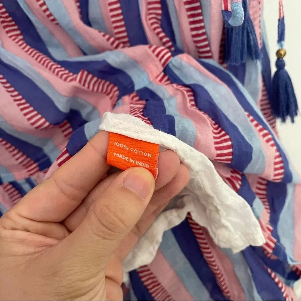 Oliphant Striped Purple Blue Dress Tie Sides‎